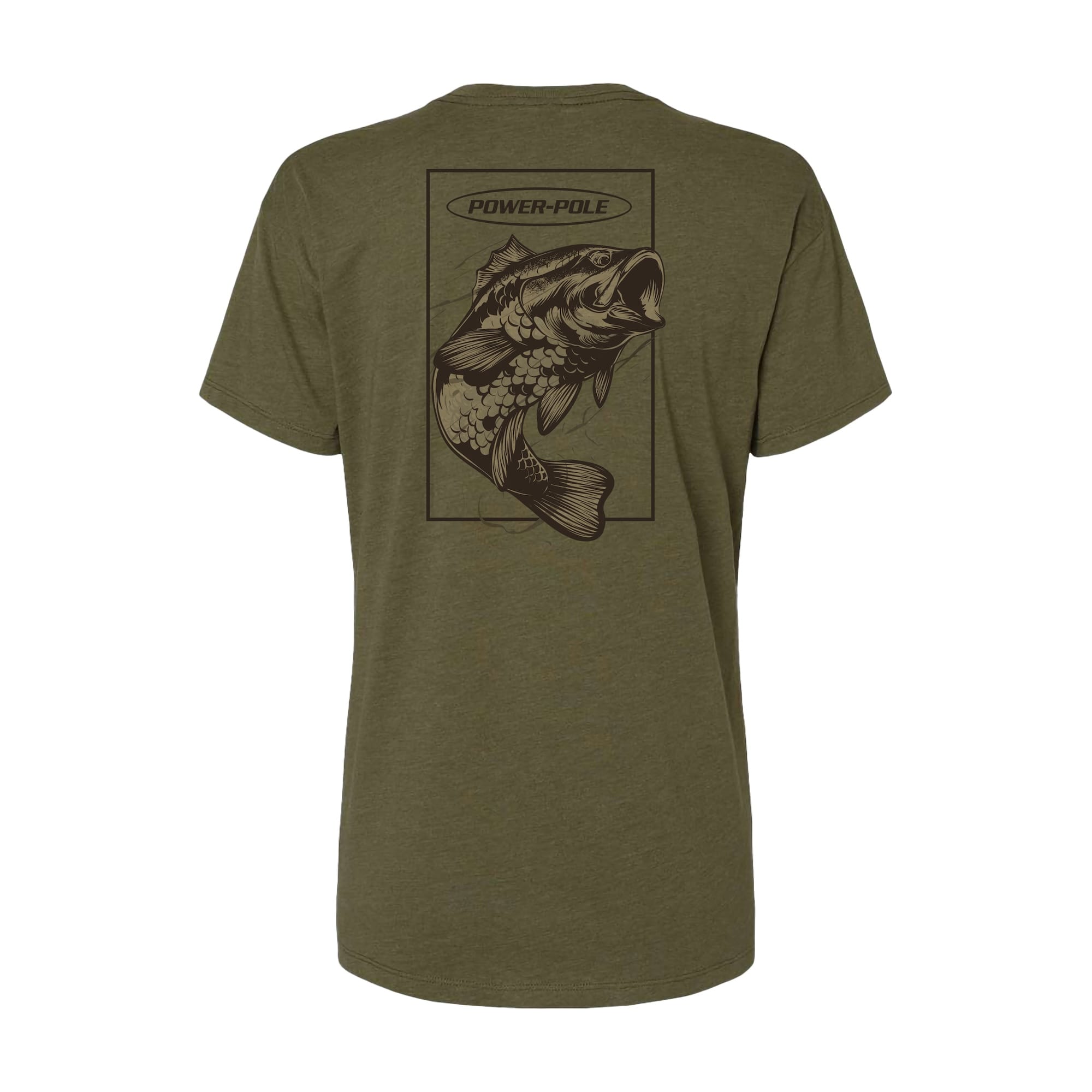 Power-Pole Ladies CVC Tee - Image 2