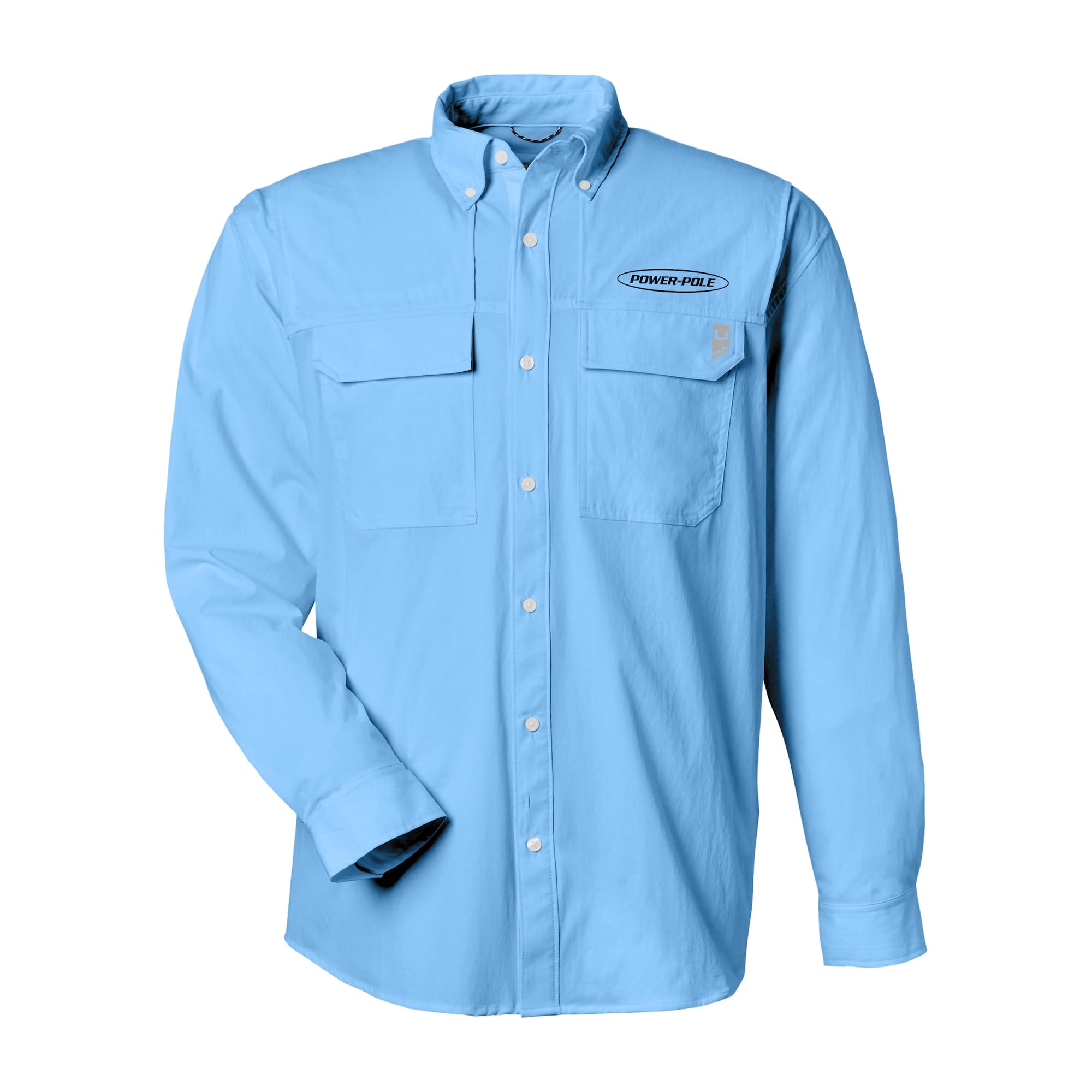 Power-Pole Huk Creekbed LS Button-Down
